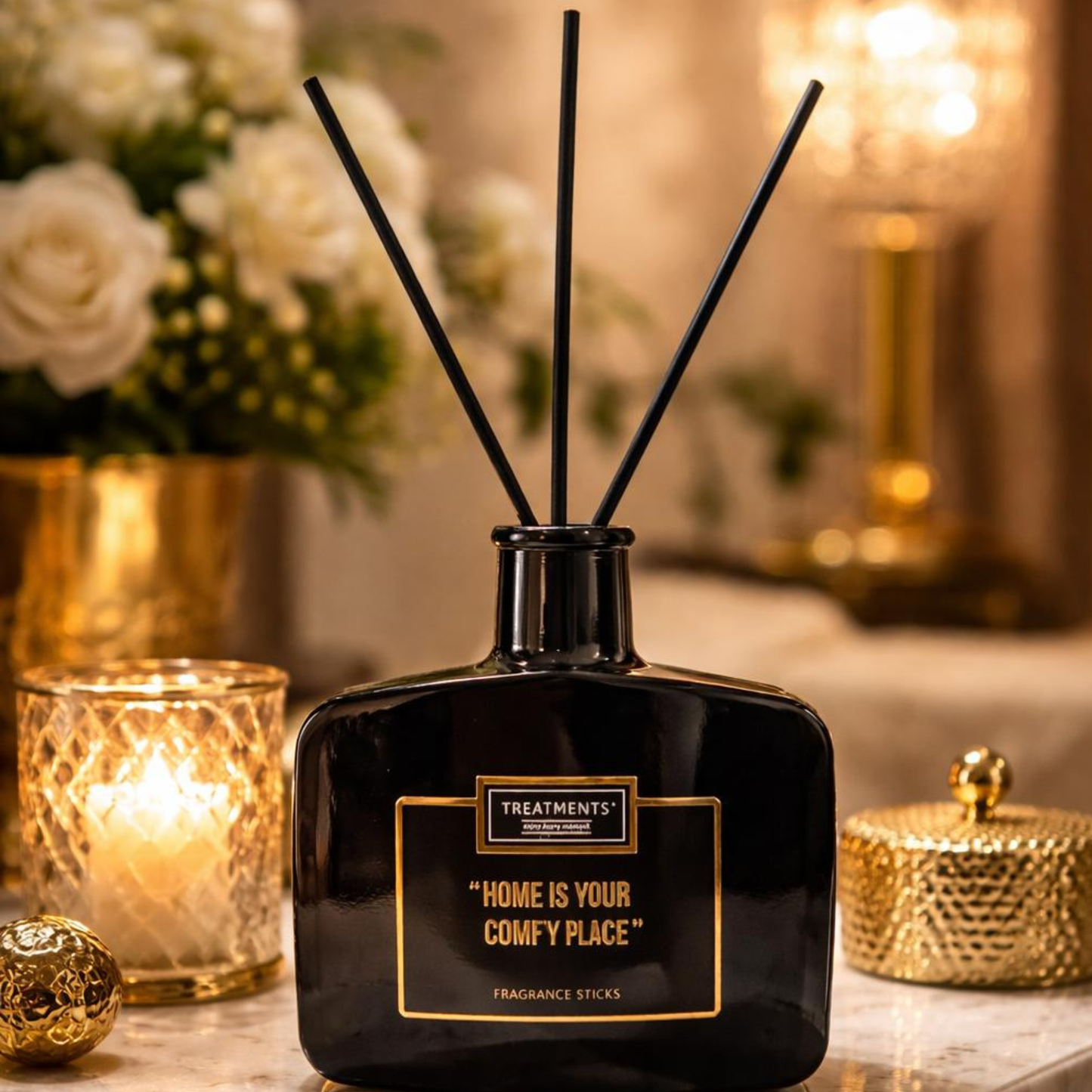 Home is Your Comfy Place – Luxury Gift Set | Candle + Diffuser | Ritual by Ligia