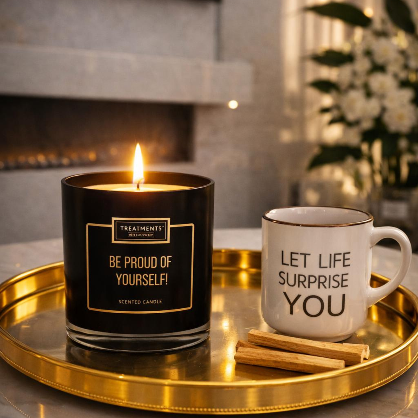 Be Proud of Yourself – Luxury Gift Set | Candle + Diffuser | Ritual by Ligia