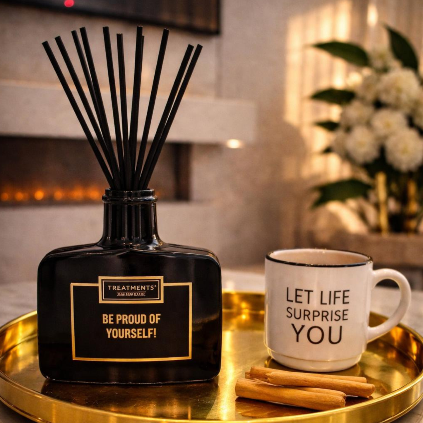 Be Proud of Yourself – Luxury Gift Set | Candle + Diffuser | Ritual by Ligia