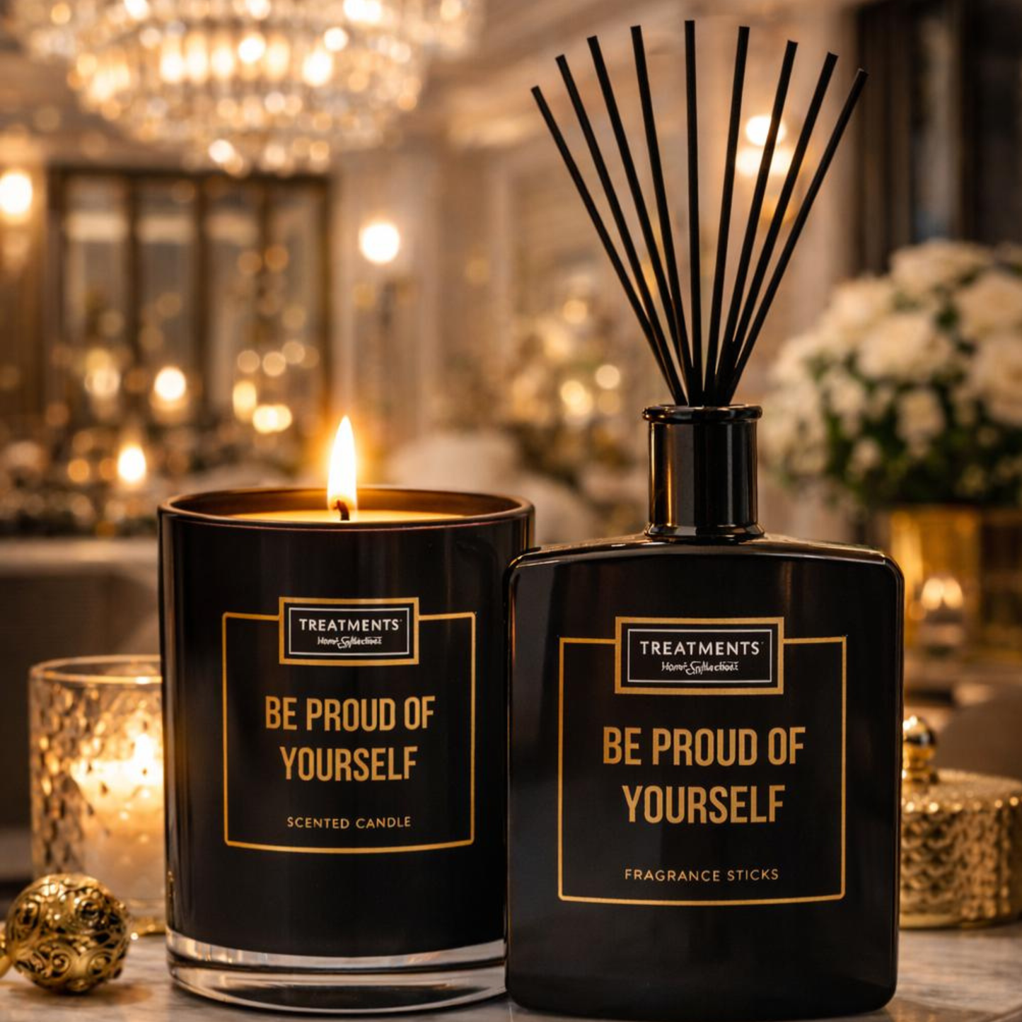 Be Proud of Yourself – Luxury Gift Set | Candle + Diffuser | Ritual by Ligia