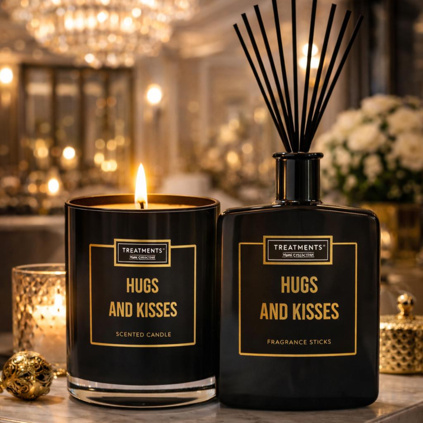 Hugs and Kisses – Luxury Gift Set | Candle + Diffuser | Ritual by Ligia