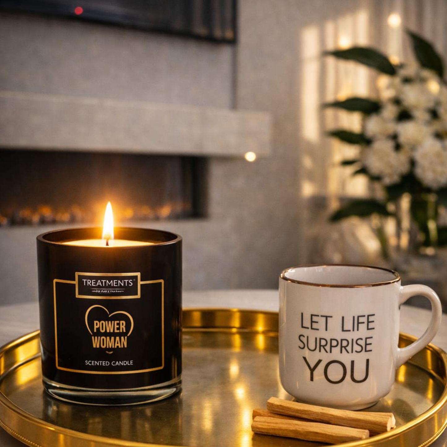 Power Woman Ritual – Luxury Gift Set | Candle + Diffuser | Ritual by Ligia
