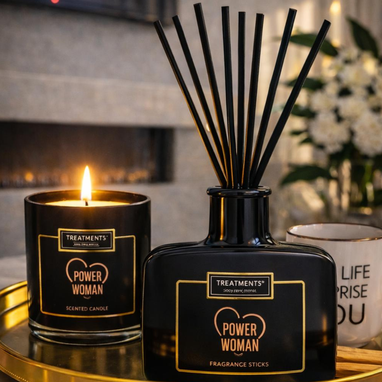 Power Woman Ritual – Luxury Gift Set | Candle + Diffuser | Ritual by Ligia