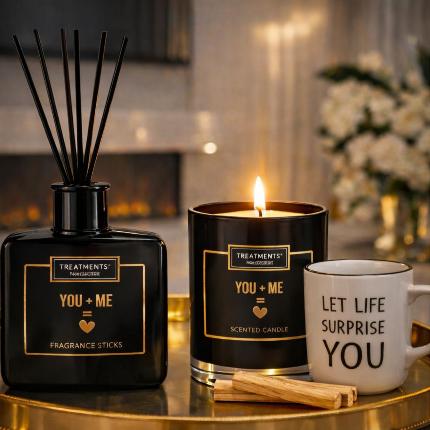 You & Me – Luxury Gift Set | Candle + Diffuser | Ritual by Ligia