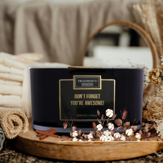 Luxury Scented Candle XL – Don’t Forget You’re Awesome | Ritual by Ligia