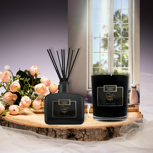 Power Woman Ritual – Luxury Gift Set | Candle + Diffuser | Ritual by Ligia