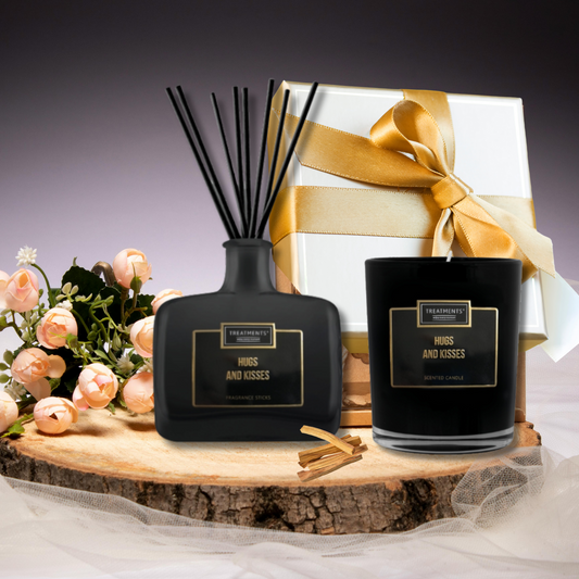 Hugs and Kisses – Luxury Gift Set | Candle + Diffuser | Ritual by Ligia